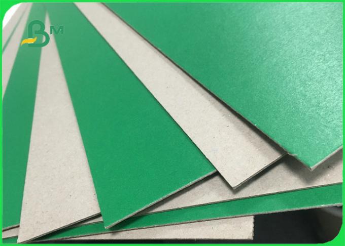 FSC Certificate Colored Green Book Binding Board Good Stiffness  Customized