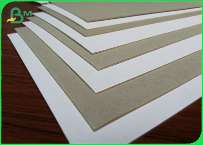 100% White Coated Recycled Board CCNB board 1 - 3mm Thick sheet