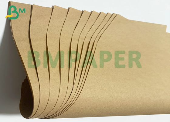 70g 90g กระดาษคราฟท์สีขาว / น้ำตาลกึ่งขยายได้ 1010mm Jumbo Roll