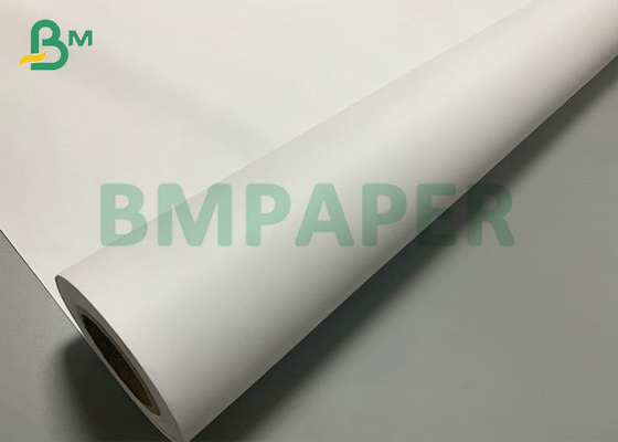 ความขาว 2'' Core 20# 24'' x 300ft Roll Engineering paper 4 Rolls Per Carton