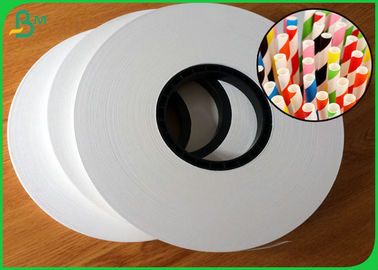 60gsm 120gsm 100mm - 450mm กระดาษคราฟท์สีขาวเกรดอาหารสำหรับหลอดกระดาษ