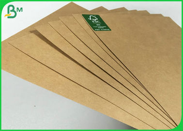 Anti-Curl FSC อนุมัติม้วนกระดาษคราฟท์สีน้ำตาลจำนวน 190 กรัม 200 กรัม 230 กรัม 250 กรัม