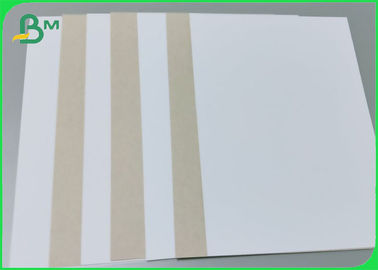 กระดาษรีไซเคิลเยื่อกระดาษสองหน้าขาวเทาเทา 200 กรัม 300 กรัม 400 กรัม