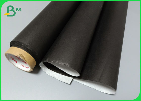 กระดาษม้วนฟางดื่มสีดำขนาด 60gsm พร้อมใบรับรอง FSC