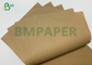 70g 90g กระดาษคราฟท์สีขาว / น้ำตาลกึ่งขยายได้ 1010mm Jumbo Roll