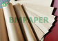 50 # กระดาษคราฟท์ธรรมชาติบรรจุอุตสาหกรรม Brwon Kraft Paper Counter Rolls