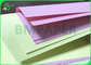 50gsm - 180gsm กระดาษเคลือบเงาสีสันสดใสสำหรับการพิมพ์