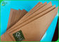 กระดาษคราฟท์รีไซเคิลเกรด AA / 80 กรัมถึง 400 กรัมกระดาษคราฟท์เคลือบน้ำตาล