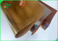 สีทองรสจืด 0.3 มม. 0.55 มม. ล้างทำความสะอาดได้กระดาษคราฟท์กว้าง 150 ซม. สำหรับกระเป๋า