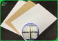 เยื่อกระดาษบริสุทธิ์ 100% เคลือบม้วนกระดาษคราฟท์สำหรับทำถาดอาหารจานด่วน