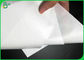 กระดาษคราฟท์สีขาวสำหรับห่อน้ำตาลเกรดอาหาร 40g 50g น้ำหนักเบาในม้วน