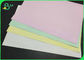 เยื่อไม้สีกระดาษสำเนา Carbonless คงที่ 48gsm 50gsm สำหรับการพิมพ์บิล