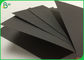 400gsm 500gsm Virgin Pulp กระดาษแข็งสีดำ 31 นิ้วม้วนกว้าง 43 นิ้ว