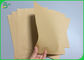 กระดาษคราฟท์สีน้ำตาลที่ย่อยสลายได้ทางชีวภาพ 70gr 80gr ไปยังถุงขนมปังเบเกอรี่