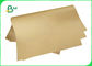 กระดาษคราฟท์เวอร์จิน 40gsm 50gsm สำหรับถุงกระดาษความแข็งแรงสูง 370 x 500 มม