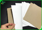 กระดาษคราฟท์รีไซเคิล 170g 200g แผ่นทดสอบพื้นผิวสีขาวสำหรับกล่องบรรจุภัณฑ์