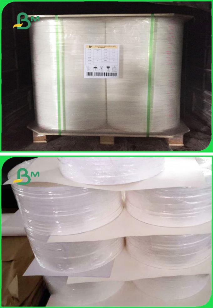 26gsm / 28gsm White Color Cigarette Paper Width 30mm 32mm No Harm To Human