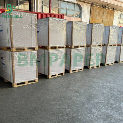 กระดาษไครฟอฟท์สีขาวขยายขนาดสูง 80 กรัม สําหรับกระเป๋าแป้งข้าวโพด ทนต่อน้ําตาล