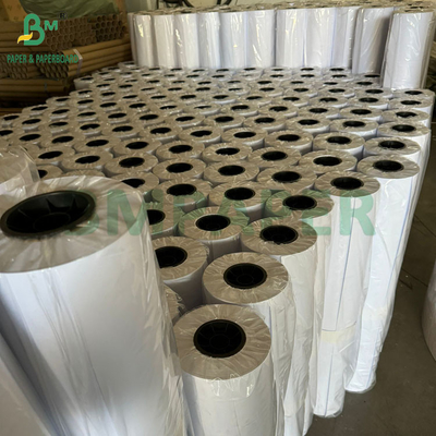 กระดาษบอนด์ 20 ปอนด์บน 2 " หลักสําหรับการพิมพ์ CAD บนเครื่องพิมพ์เจ็ทมะกรอกขนาดใหญ่