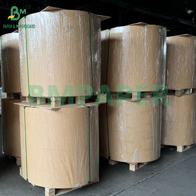 กระดาษครัฟท์สีน้ําตาลความแข็งแรงสูง 75 กรัม สําหรับการทําเชือกกระเป๋ากระดาษ