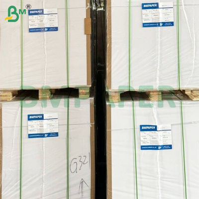 กระดาษกระดาษกระดาษกระดาษขาว 250Gsm ที่เคลือบด้านหนึ่งสําหรับบรรจุสินค้า
