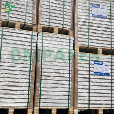 190-400Gsm กระดาษกระดาษสีขาว SBS ที่เคลือบด้านหนึ่งสําหรับการทํากล่อง