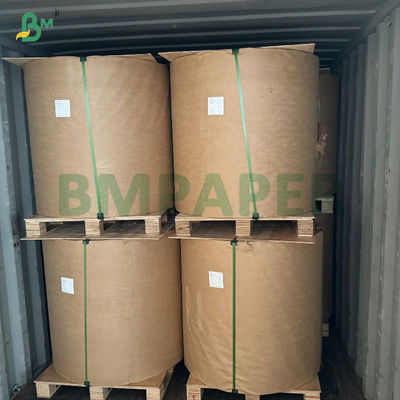 กระดาษคราฟท์ซีเมนต์สีน้ำตาลกึ่งยืดได้ 140 กรัม ไม่ฟอกสี สำหรับห่อ