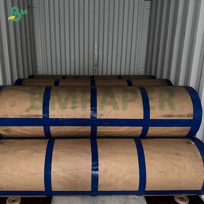 50 กรัม กระดาษผสมผสานความยืดหยุ่นดี สีขาว 2450 มม ในม้วน