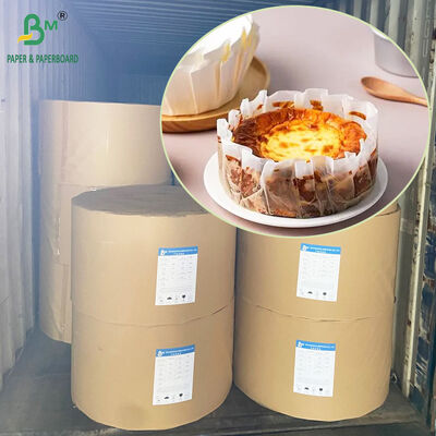 40GSM Easy Slip Both Sides Coated White Silicone Oven Paper for Baking