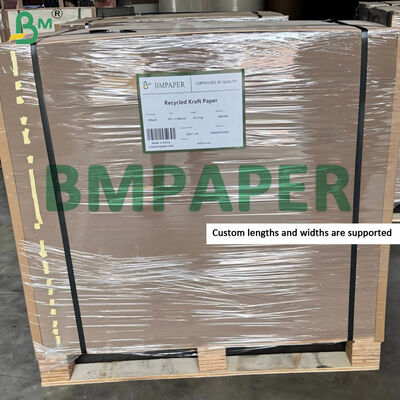 300gm แผ่นกระดาษครัฟท์สีน้ําตาลรีไซเคิล สําหรับการแยกพาเล็ต ขนาดตามสั่ง