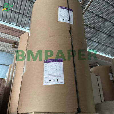 300 กรัม + 15 กรัม กระดาษครัฟท์สีน้ําตาล PE สําหรับตู้อาหารถนน กันน้ํามัน 85 ซม