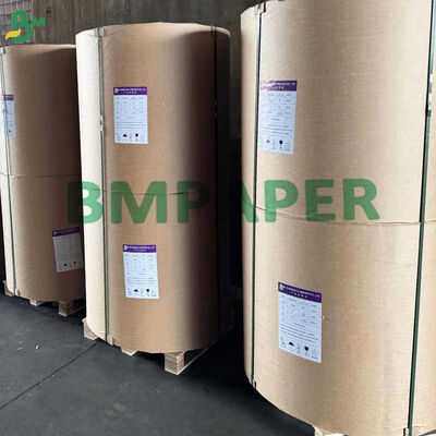 White 43 - 45gsm Coated Paper For Yogurt Lids One Side Coated