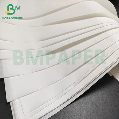 35gsm เครื่องเคลือบกระดาษห่อเนื้อสีขาวองค์การอาหารและยาม้วนขนาดใหญ่
