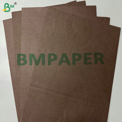 Food Grade Oil-Proof Coffee Color Greaseproof Paper Roll 40gsm 45gsm Wrapping Paper for Sandwiches, Burgers & Baking