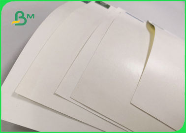 300gsm + 12g กระดาษเคลือบโพลีเอทิลีนสีขาวกระดาษแข็งสีขาวในแผ่น 61 * 86 ซม. FDA