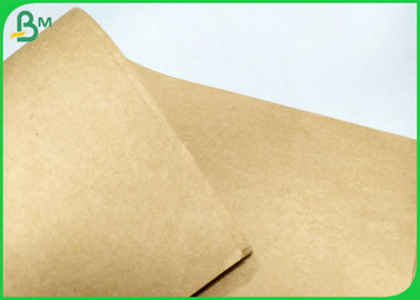 เวอร์จิน 40gsm 80gsm อาหารเกรดสีน้ำตาล MG กระดาษคราฟท์ม้วนสำหรับกล่องอาหารกลางวัน