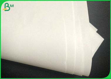 ม้วนกระดาษขาว MG ที่ไม่เคลือบผิวความแข็งแรงสูง 35gsm สำหรับแพ็คเกจอาหารเกรด