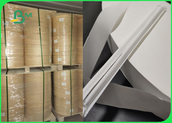 กระดาษบรรจุหญ้าอาหารที่สามารถหลอมหายได้ โดย FDA ยืนยัน 32mm 44mm 24 26 28gsm สําหรับหญ้าดื่ม