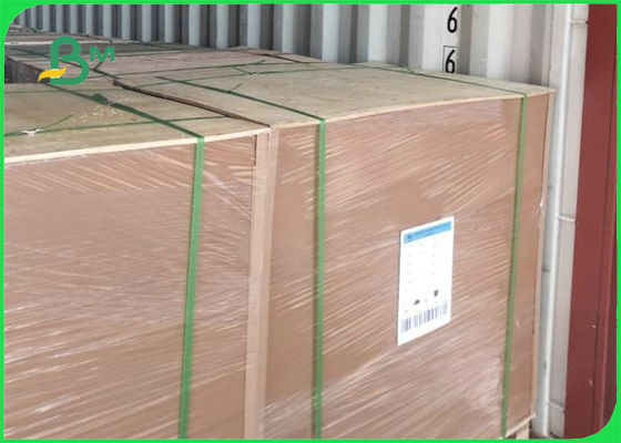 อาหารเกรด 300gsm + 15g PE กระดาษรีไซเคิลสีน้ำตาลสำหรับกล่องขนมกันน้ำ