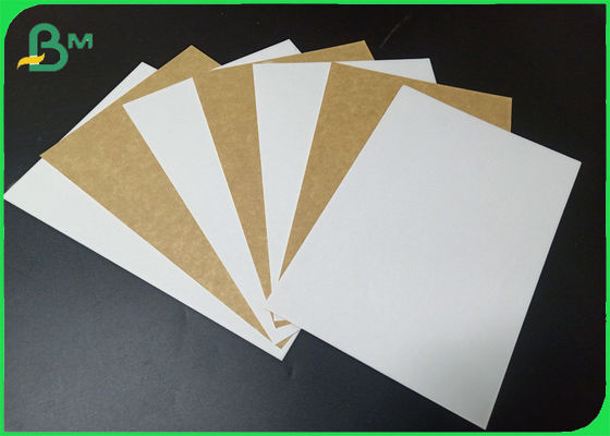 กระดาษคราฟท์เคลือบสีขาวเกรด 250gsm สำหรับกล่องขนมปัง