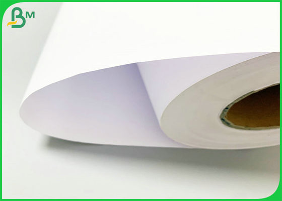 กระดาษพล็อตเตอร์ 620 มม. x 50 ม. สำหรับงานออกแบบสวน 20lb ความหนา