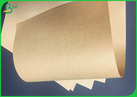กระดาษคราฟท์สีน้ำตาลเกรดอาหารม้วนใหญ่ 700 มม. 60 แกรมสำหรับทำถุงขนมปัง
