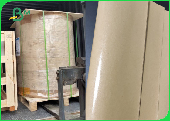 60gsm 80gsm PE เคลือบกระดาษคราฟท์สีน้ำตาล 780mm ถุงบรรจุภัณฑ์ขนมปัง Paper