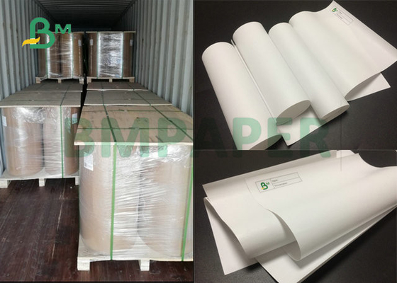 กระดาษความร้อนขนาดกว้าง 410 มม. 880 มม. 48gr 55gr สำหรับ POS Paper