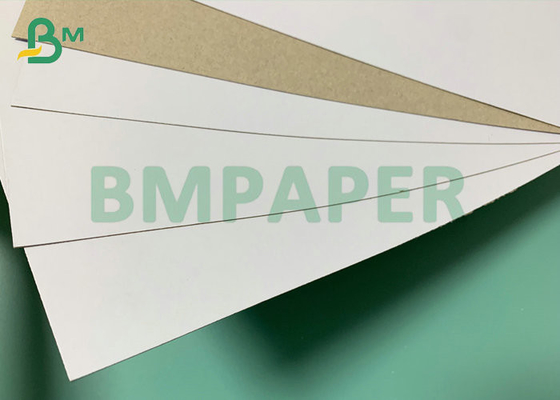 900mm Roll 350gsm 400gsm Claycoat Duplex Board สำหรับกล่องพับอย่างดี