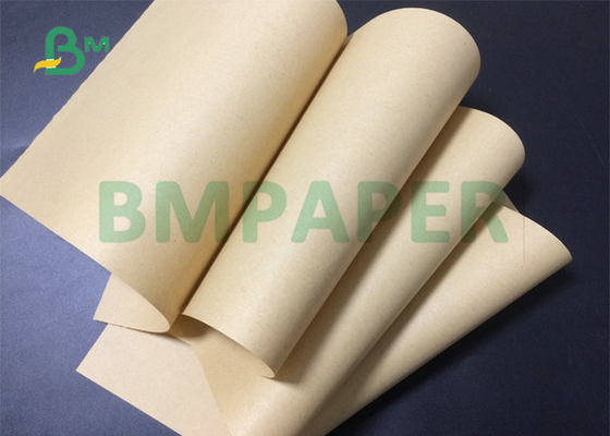 40 แกรม 50 แกรม 60 แกรมอาหารเกรดกระดาษคราฟท์สีน้ำตาลม้วนจัมโบลกว้าง 40 &quot;x 100 ฟุตสำหรับบรรจุภัณฑ์