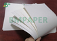 กระดาษคราฟท์สีขาวธรรมชาติ 75gsm 80gsm 90gsm สำหรับถุงกระดาษอาหาร 65 x 100 ซม