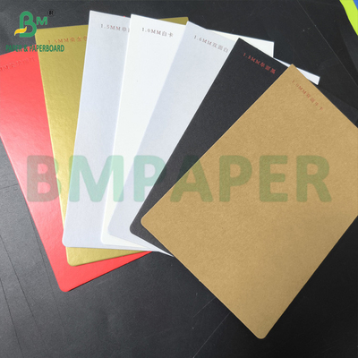 กระดาษกระดาษสีเทา laminated กับ uncoated สีขาว กระดาษกระดาษดํา 1.8mm 2.0mm