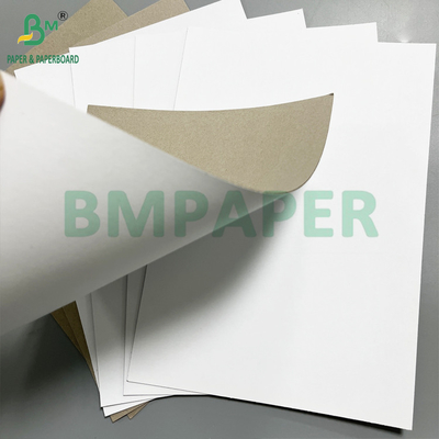 ผลงานการพิมพ์ที่ดี 1500gsm กระดาษดินขาว ดับเพล็กซ์ 700 × 1000 มม