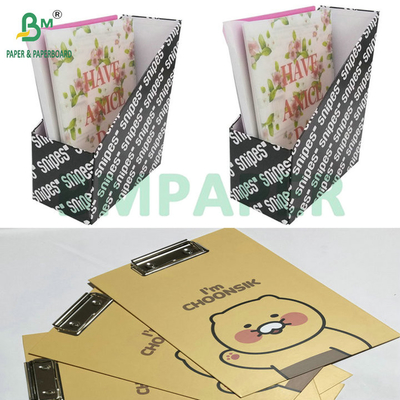 ผิวสีเทาขาวหลายชั้น 2 มิลลิเมตร 2.5 มิลลิเมตร กระดาษกระดาษ laminated สําหรับการทําปกของหนังสือภาพ